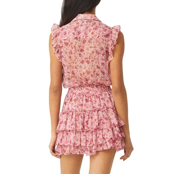 MISA LOS ANGELES Summer Ditsy Jessica blouse and Marina skirt. NWT!! - Picture 3 of 9